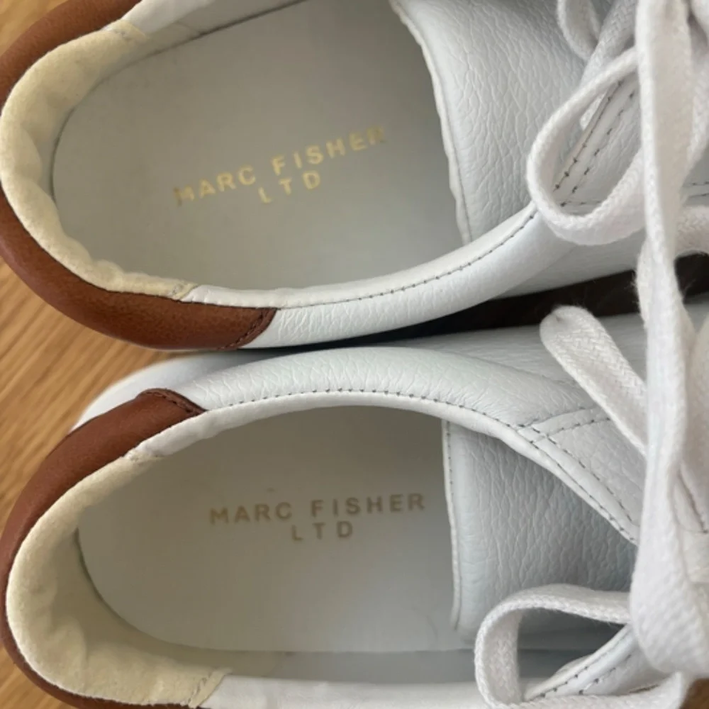 Marc Fisher LTD Maiden low top men's leather sneaker Size 10 - Picture 7 of 10